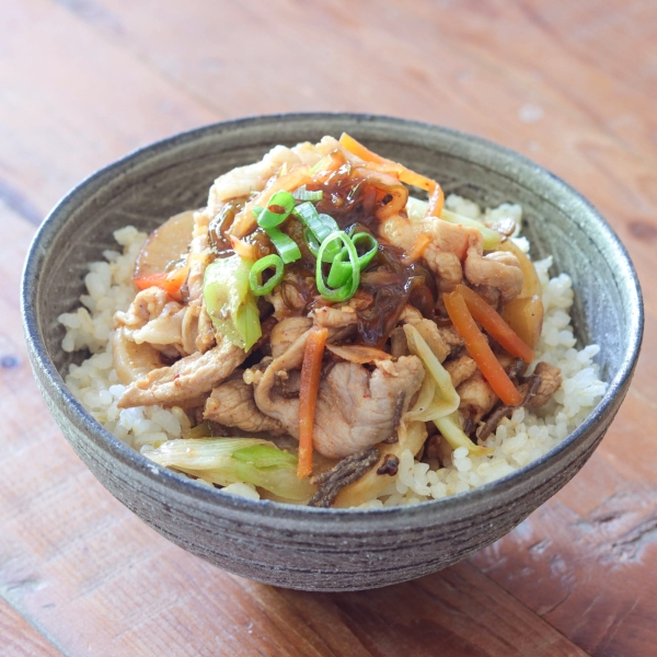 もずくキムチが味の決め手!簡単豚キムチ