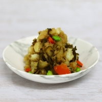 めかぶで和風ポテサラ