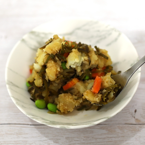 めかぶで和風ポテサラ